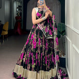 Gorgeous Georgette Floral Print Lehenga