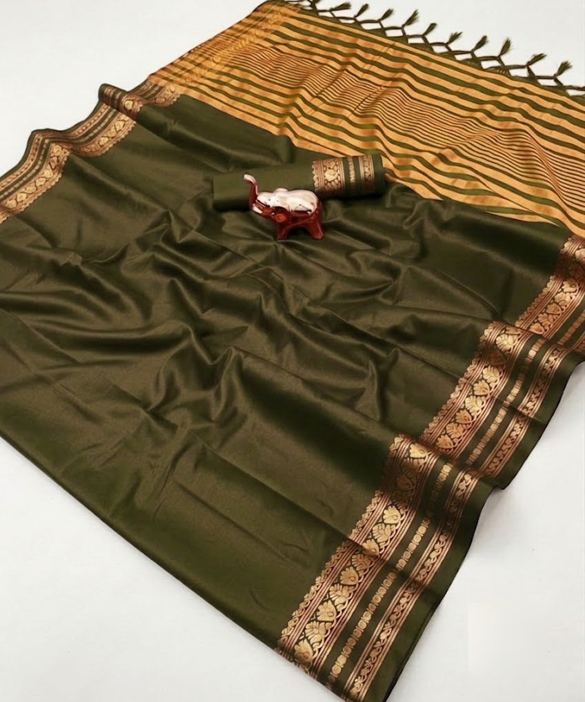 Traditional Mysore Silk Saree