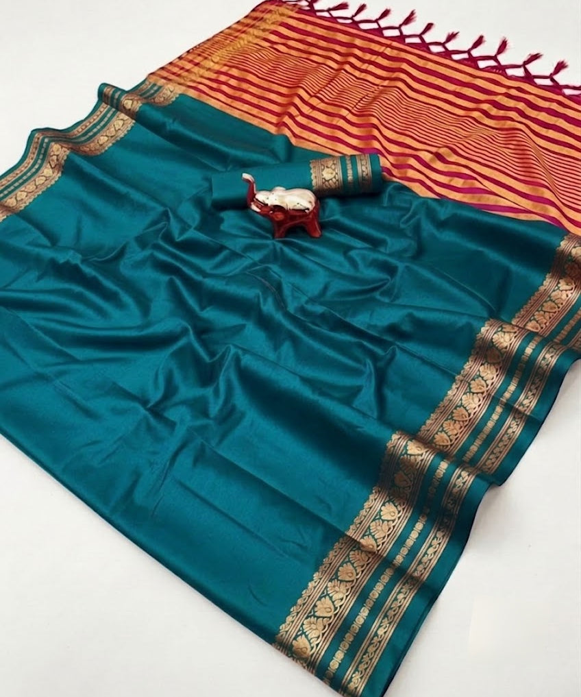Traditional Mysore Silk Saree