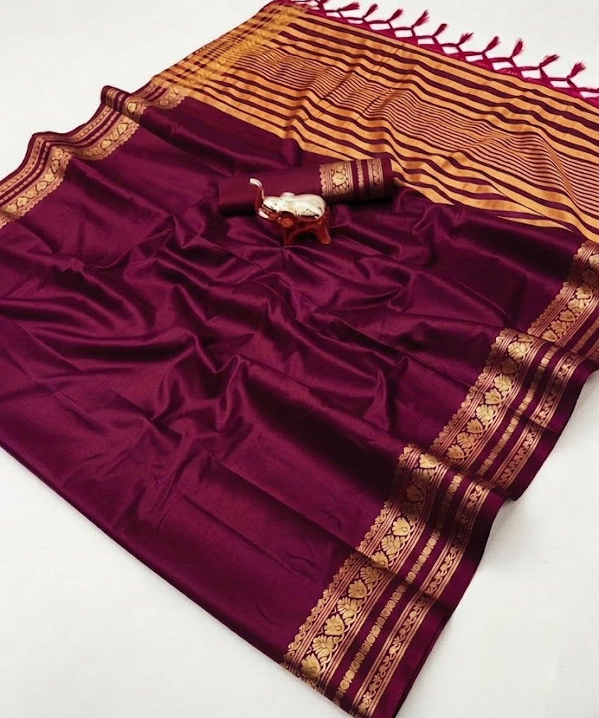 Traditional Mysore Silk Saree