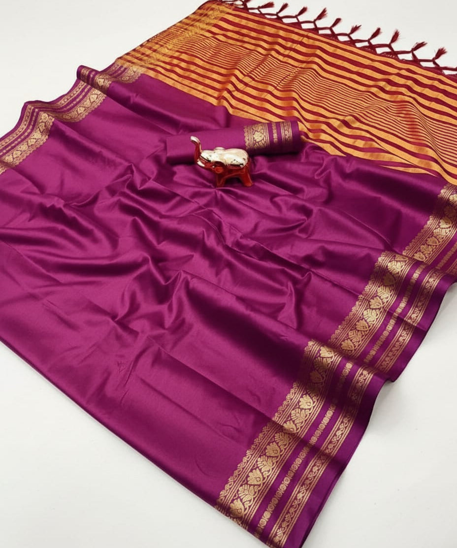 Traditional Mysore Silk Saree