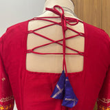 South Indian Vichitra Silk Lehenga