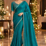 Festive Blooming Fendy Chiffon Saree