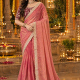 Elegance Nc moss Silk Saree