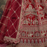 Gorgeous Bridal Wedding Handwork Lehenga