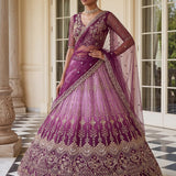 Attractive Bridal Shaded Lehenga