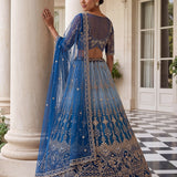 Attractive Bridal Shaded Lehenga