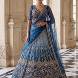Attractive Bridal Shaded Lehenga