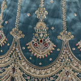 Astonishing Art Of Work Shaded Lehenga