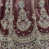Astonishing Art Of Work Shaded Lehenga