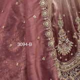 Astonishing Art Of Work Shaded Lehenga