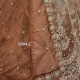 Astonishing Art Of Work Shaded Lehenga