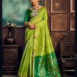 Festive Paithani Tussar Silk Saree