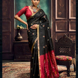 Festive Paithani Tussar Silk Saree