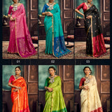Festive Paithani Tussar Silk Saree
