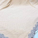 Kavya Georgette Sworvski Diamond Saree