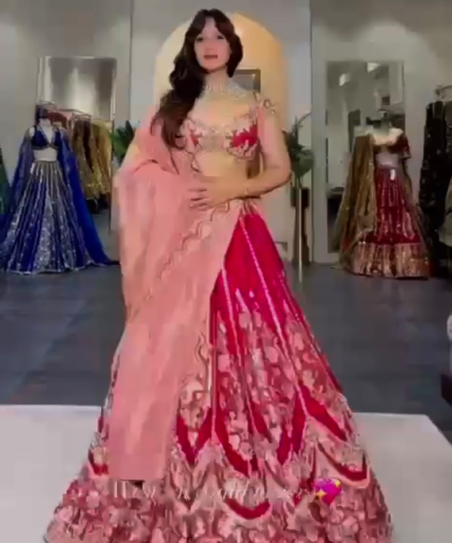 Heavy Boutique Chanderi Lehenga