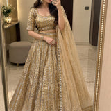 Celebrity Beautiful Embroidered Lehenga