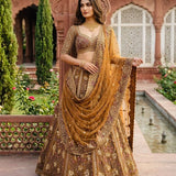 Exceptional Soft Net Bridal Lehenga
