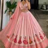 Traditional Star Georgette Lehenga Choli