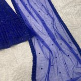 Bluish Light Up Sequence Work Lehenga