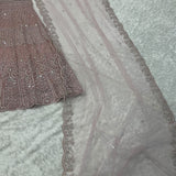 Exquisite Georgette Embroidered Lehenga