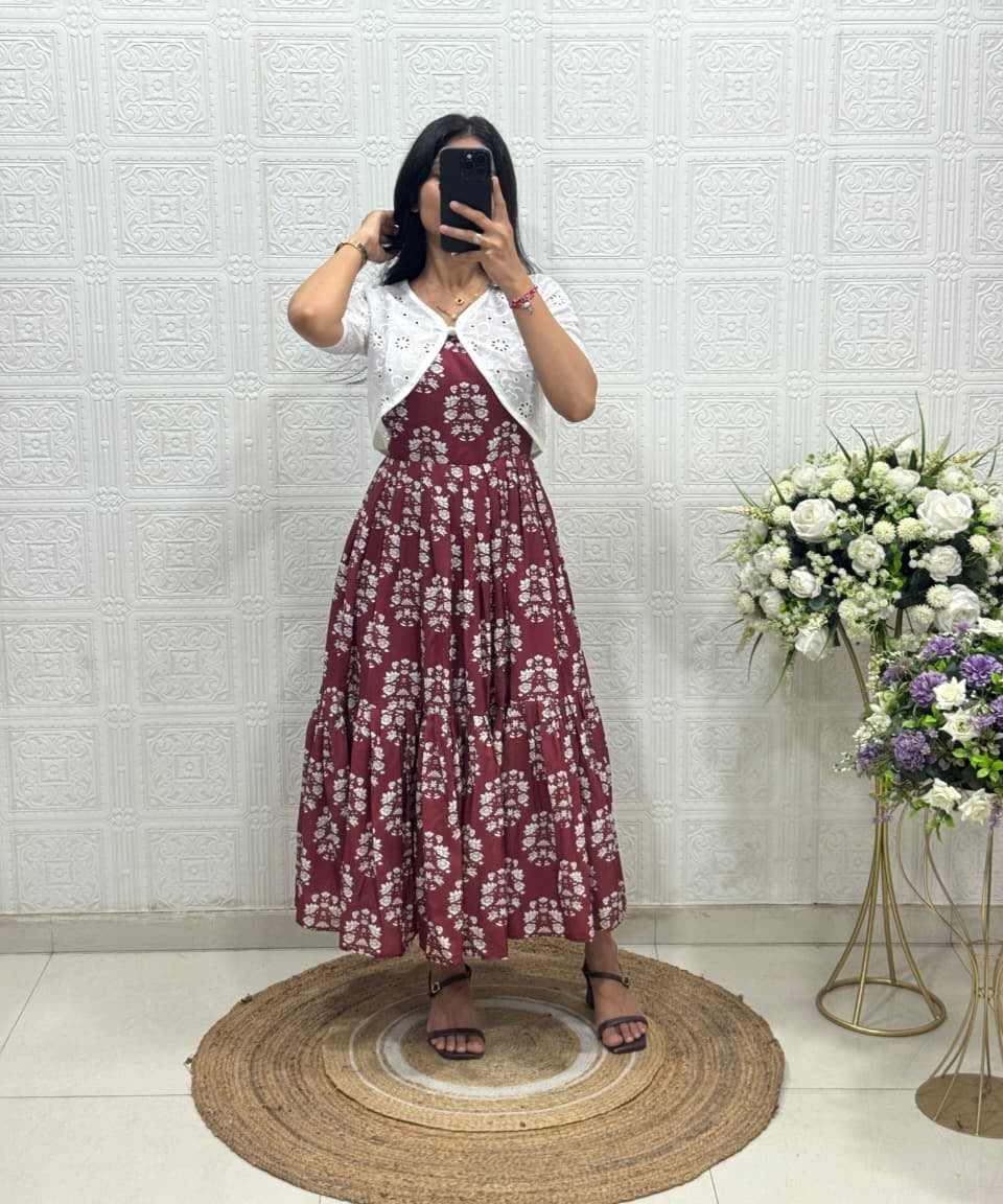 Reva Dailywear Koti Kurti Set