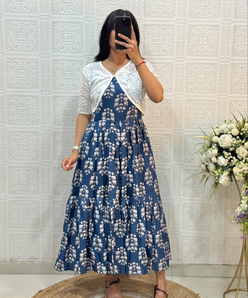 Reva Dailywear Koti Kurti Set