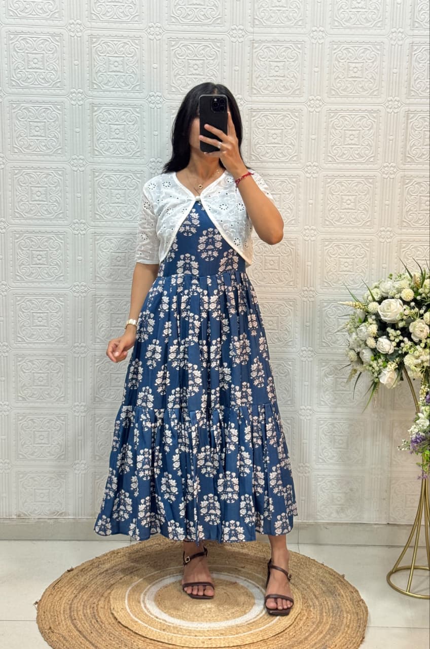 Reva Dailywear Koti Kurti Set