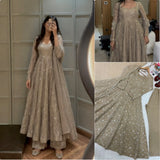 Stunning Fendy Embroidered Anarkali Gown