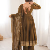 Alluring Georgette Anarkali Suit