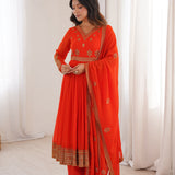 Alluring Georgette Anarkali Suit
