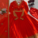 Alluring Georgette Anarkali Suit