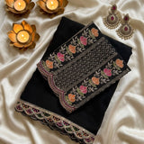 Majestic Star Georgette Saree