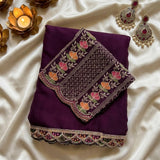 Majestic Star Georgette Saree