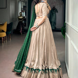 Glamour Chanderi Garba Lehenga