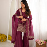 Fresh Look Crunchy Silk Suit