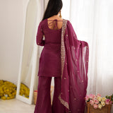 Fresh Look Crunchy Silk Suit