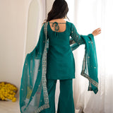 Fresh Look Crunchy Silk Suit