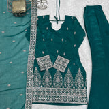 Fresh Look Crunchy Silk Suit