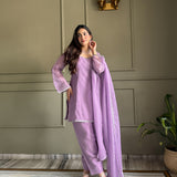 Prettyish Silk Farshi Salwar Suit