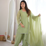 Pista Crunchy Silk Salwar Suit