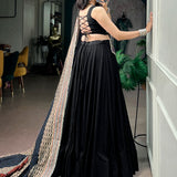 Festive Occasionally Rayon Lehenga