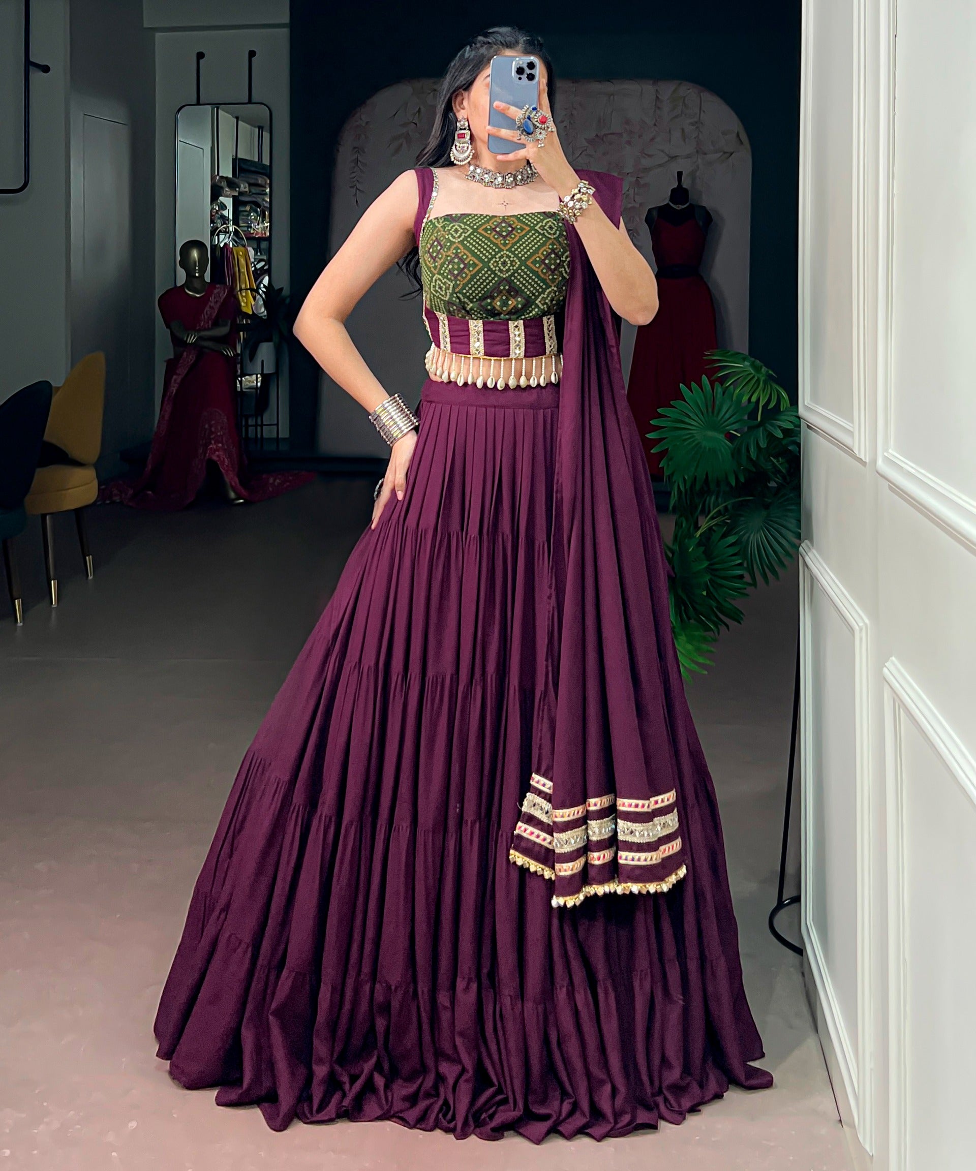 Graceful Rayon Lehenga Choli