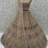 Appealing Handwork Patch Bridal Lehenga