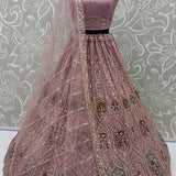 Appealing Handwork Patch Bridal Lehenga