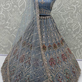 Appealing Handwork Patch Bridal Lehenga