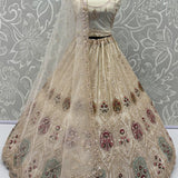 Appealing Handwork Patch Bridal Lehenga