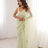Shine Heavy Soft Sequence Saree