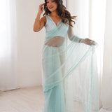 Shine Heavy Soft Sequence Saree